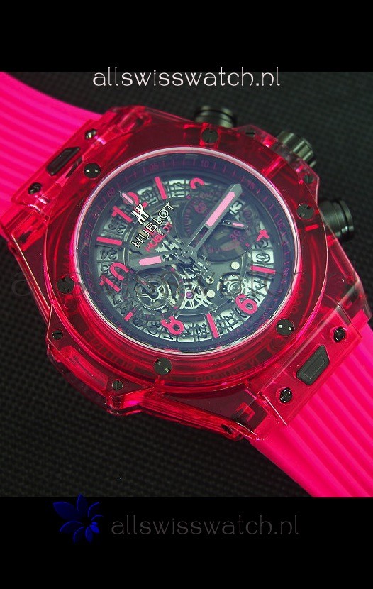 IMG_9086 Hublot Big Bang Unico Red Sapphire Quartz 45MM 3