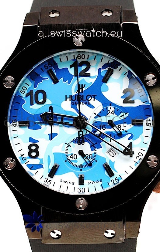 Hublot Big Bang Commando Blue Camouflage 3