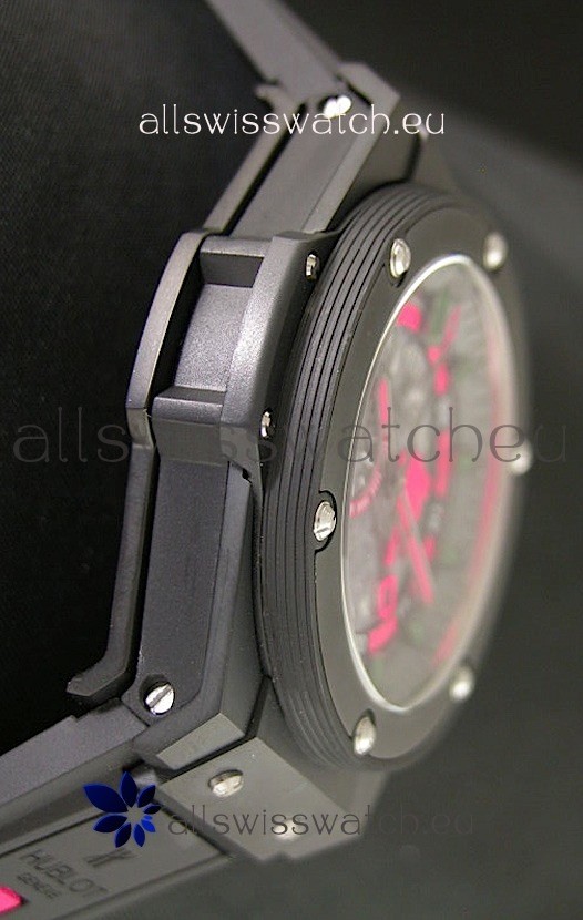 IMG_9086 Hublot Big Bang King Power Manchester United Japanese PVD 3