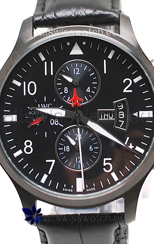 IMG_9086 IWC Pilot Spitfire Automatic PVD in Black 3