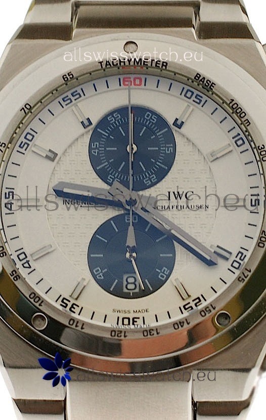 IMG_9086 IWC Ingenieur Chronograph in White Dial 3