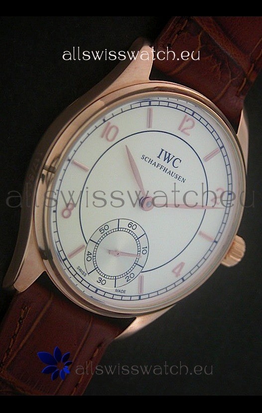 IMG_9086 IWC Portuguese FA Jones in Rose Gold Casing 3