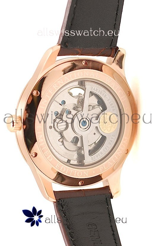 IMG_9086 IWC Portuguese Tourbillon Mystere Rose Gold in White Dial 3