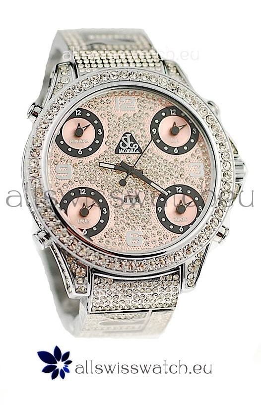 IMG_9086 Jacob & Co Diamond in Pink Subdials 3
