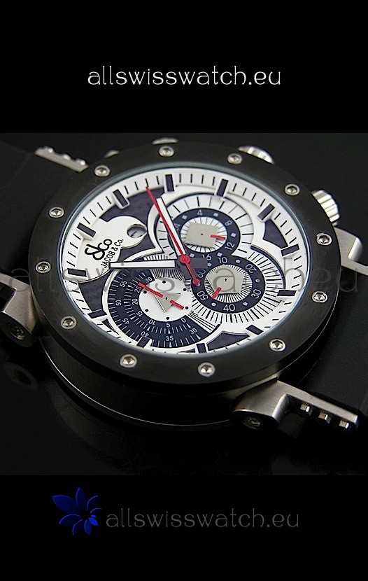 IMG_9086 Jacob and Co. Manhattan Epic 2 in White Dial 3