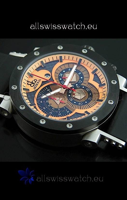 IMG_9086 Jacob and Co. Manhattan Epic 2 in Orange Dial 3