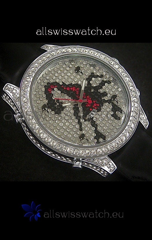 IMG_9086 Five Time Zones J&C Clone in Full Diamonds 3