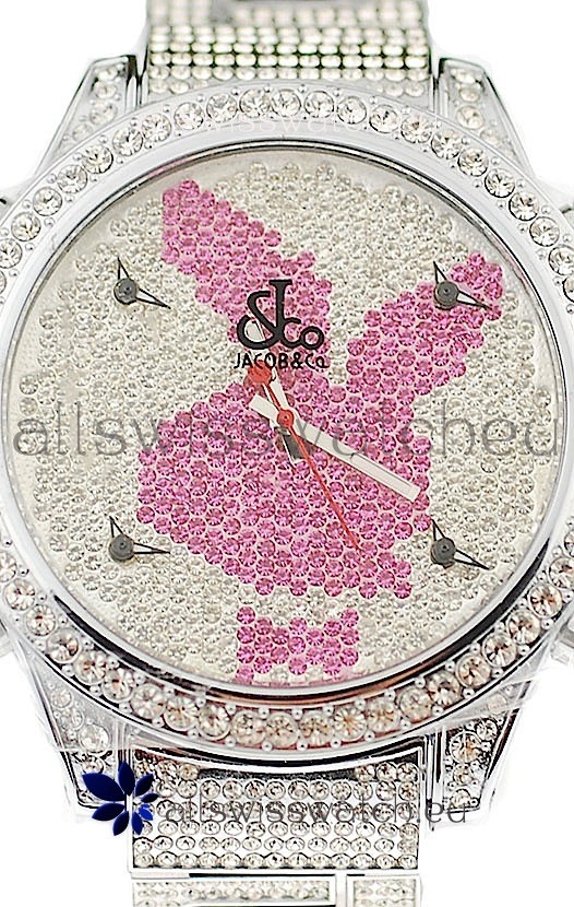 IMG_9086 Jacob & Co Diamond in Pink/White Dial 3