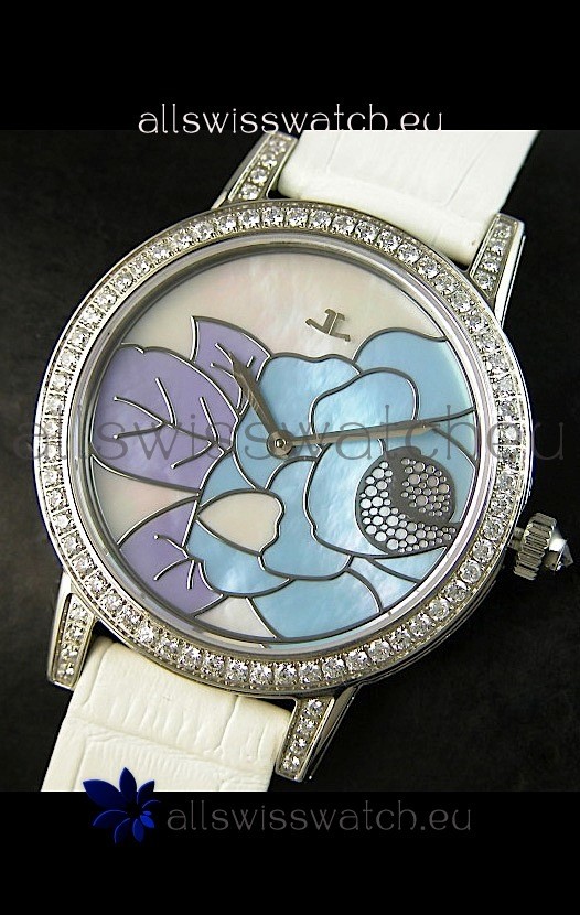 IMG_9086 Jaeger LeCoultre Quartz Movement Ladies - White Dial 3