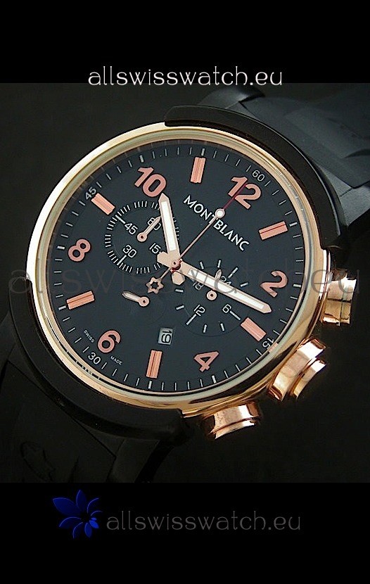 IMG_9086 Montblanc Timewalker Chrono in Rose Gold Casing 3