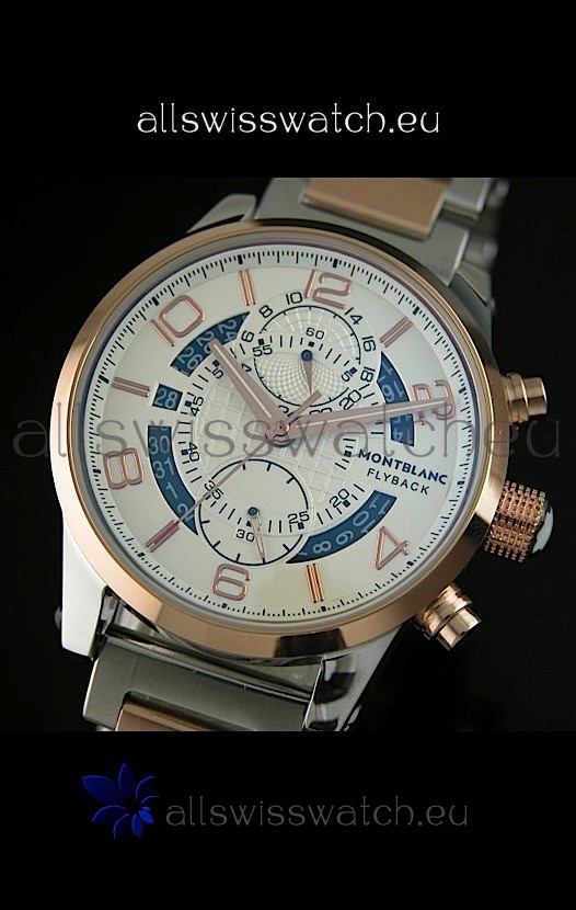 IMG_9086 Mont Blanc Flyback Automatic Two Tone Casing 3