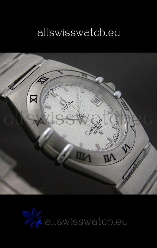 IMG_9086 Omega Constellation Quartz in White Dial 3
