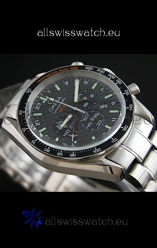 IMG_9086 Omega Speedmaster HB-SIA in Black Checked Dial 3