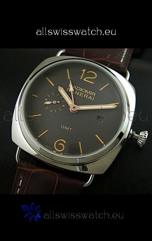 IMG_9086 Panerai Radiomir GMT in Off Black Dial 3