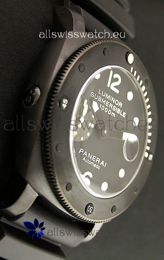IMG_9086 Panerai Luminor Submersible 1000M Automatic in PVD Coating 3