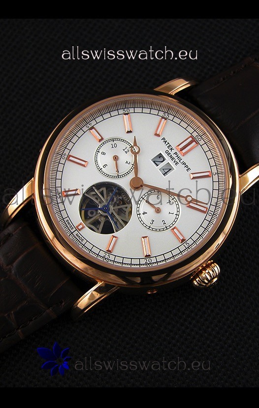 IMG_9086 Patek Philippe Tourbillon in Pink Gold Case 3