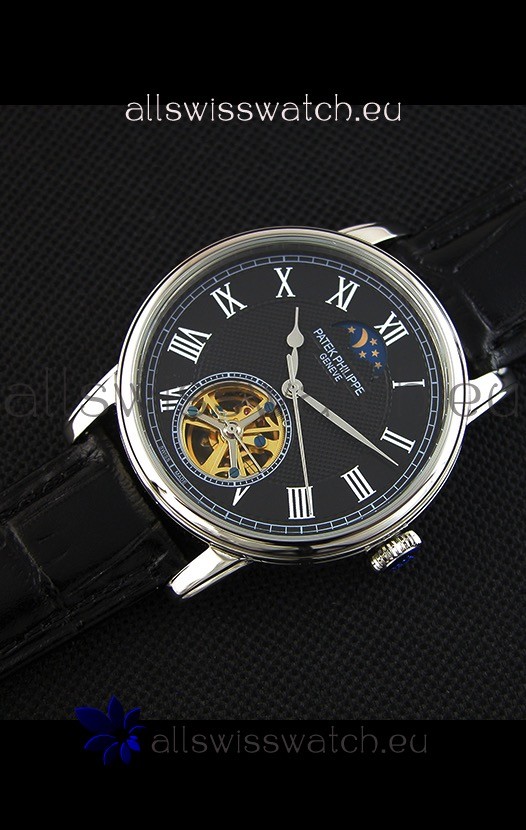 IMG_9086 Patek Philippe MoonPhase Tourbillon Black Dial 3