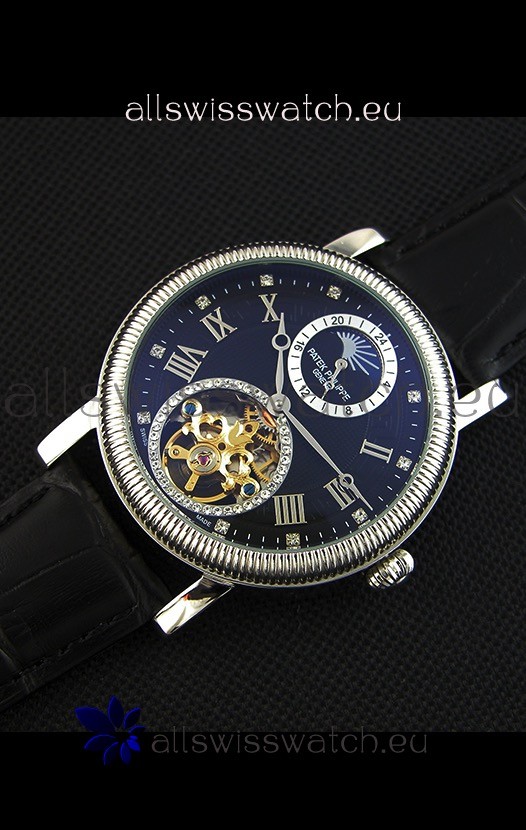 IMG_9086 Patek Philippe MoonPhase Tourbillon Black Dial 3