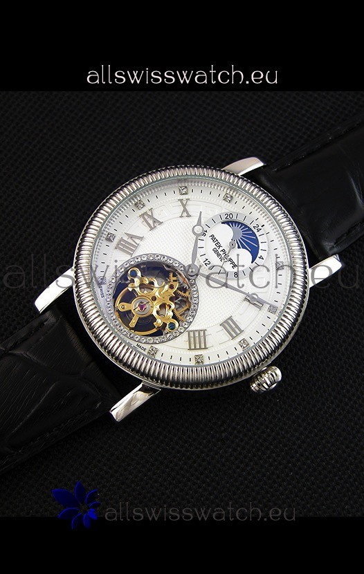 IMG_9086 Patek Philippe MoonPhase Tourbillon White Dial 3