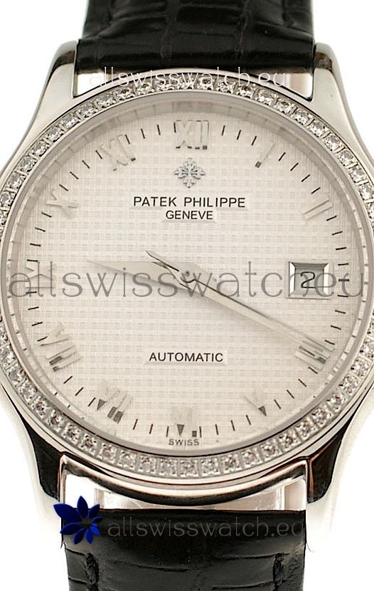IMG_9086 Patek Philippe Geneve in Roman Hour Markers 3