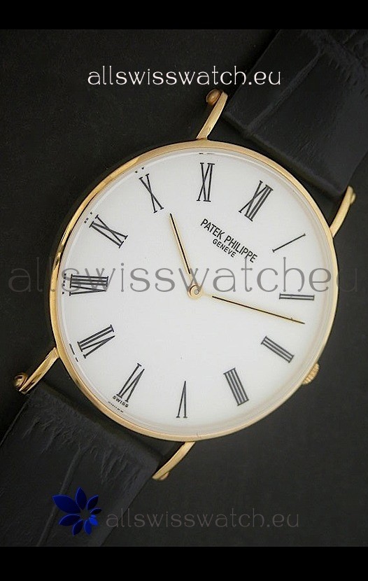 IMG_9086 Patek Philippe Calatrava Quaartz in White Dial 3