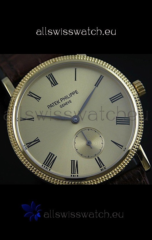 IMG_9086 Patek Philippe Calatrava Mens in Yellow Gold 3
