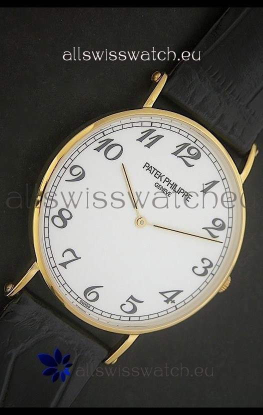 IMG_9086 Patek Philippe Calatrava Quaartz in Yellow Gold 3