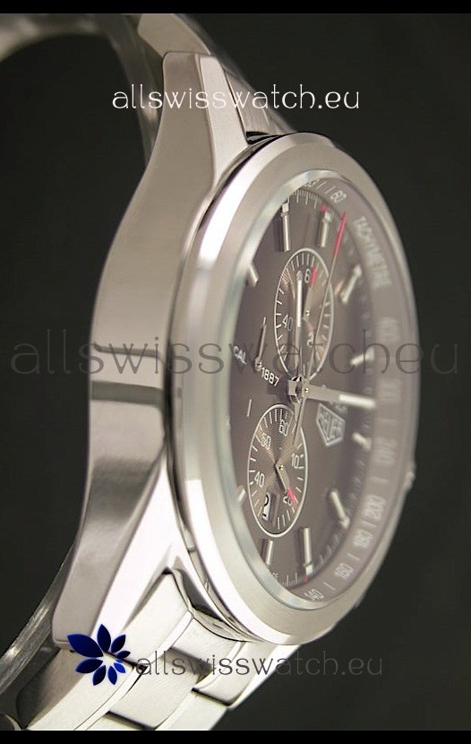 IMG_9086 Tag Heuer Carrera Quartz in Brown Dial 3