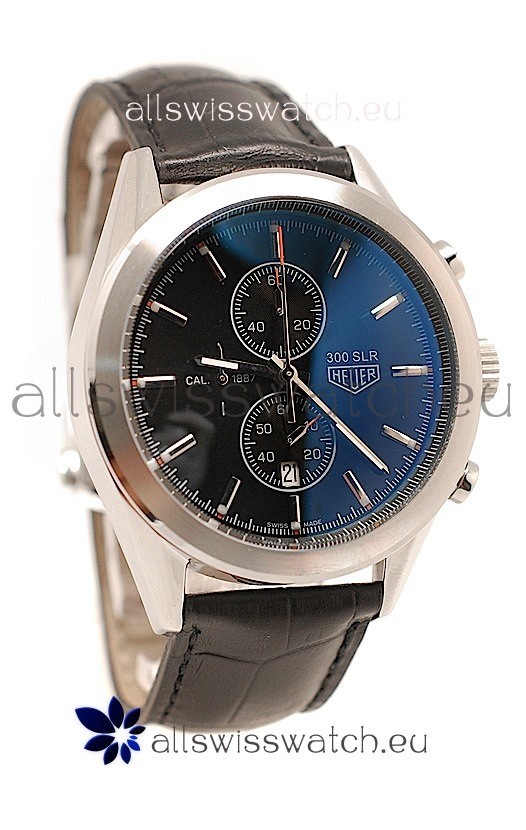 IMG_9086 Tag Heuer Carrera Cal. 1887 Chronograph in Black Strap 3