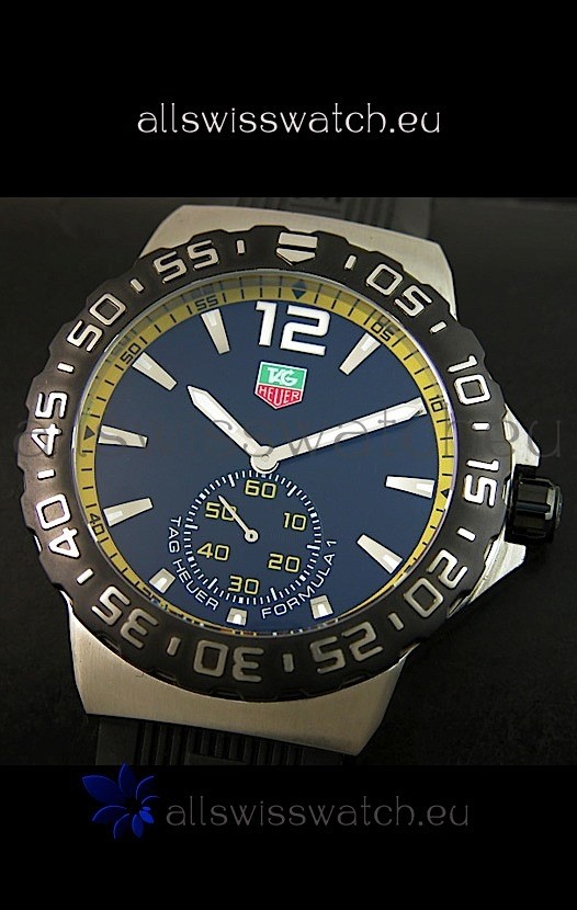 IMG_9086 Tag Heuer Formula 1 in Quartz Movement - Yellow Dial Borders 3