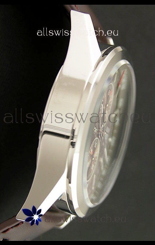 IMG_9086 Tag Heuer Carrera Quartz in Brown Strap 3