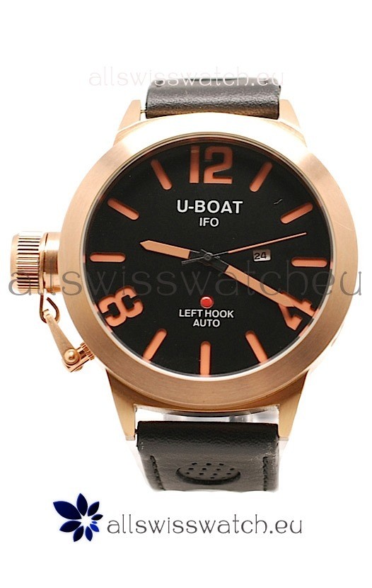 IMG_9086 U-Boat Classico Gold in Black Dial 3