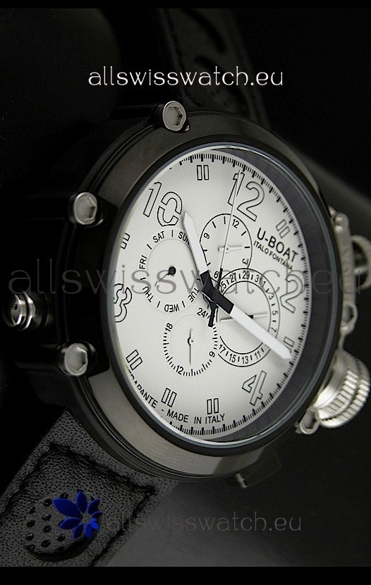 IMG_9086 U-Boat Flightdeck Rattrapante Automatic in PVD Casing 3