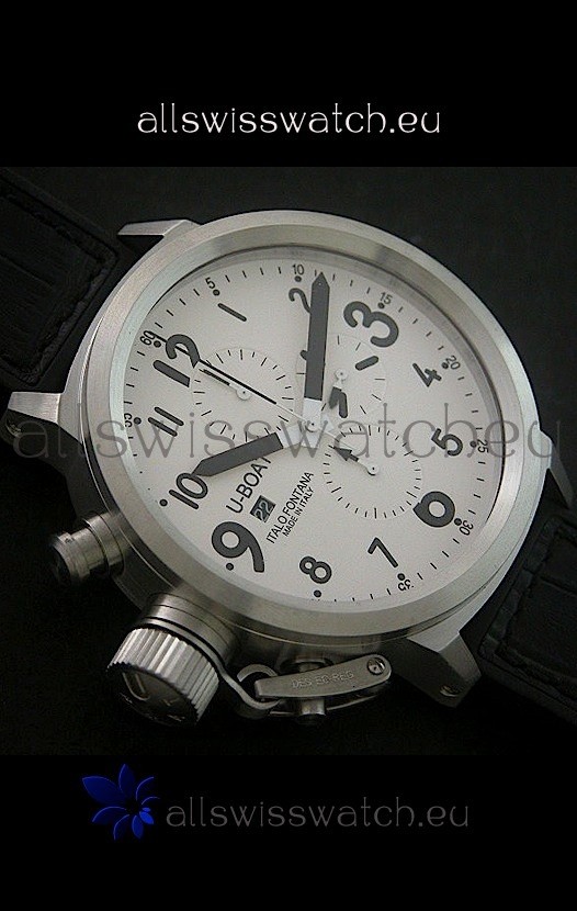 IMG_9086 U-Boat Flightdeck Steel in White Dial 3