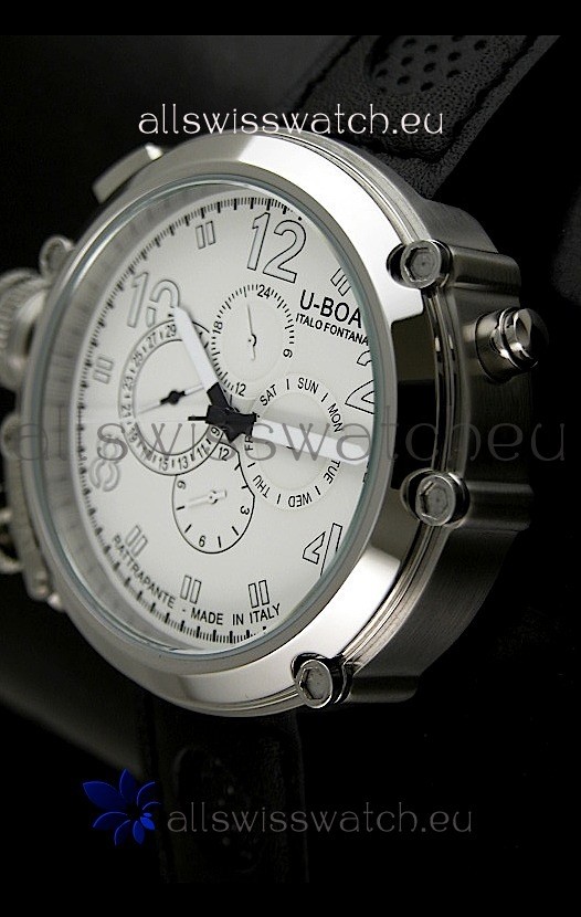 IMG_9086 U-Boat Flightdeck Rattrapante Automatic in Steel Casing 3