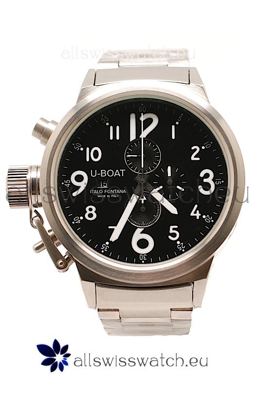 IMG_9086 U-Boat Flightdeck Steel in Black Dial 3