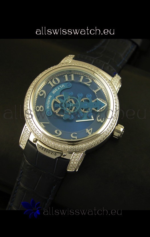 IMG_9086 Ulysse Nardin Dual Escapement in Blue & Black Dial 3