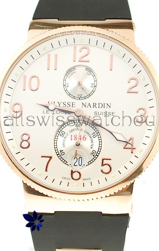 IMG_9086 Ulysse Nardin Maxi Marine Chronometer Rose Gold 3