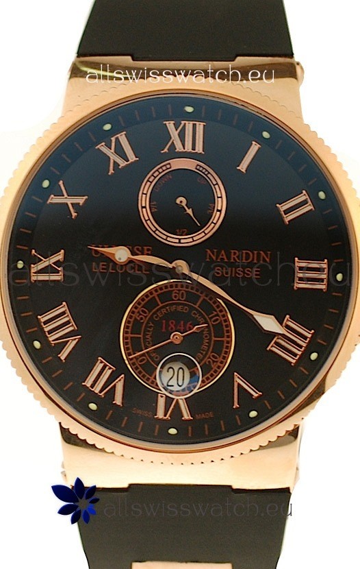 IMG_9086 Ulysse Nardin Maxi Marine Chronometer Rose Gold 3