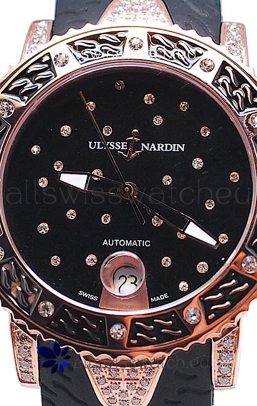 IMG_9086 Ulysse Nardin Diver Starry Night Pink Gold 3