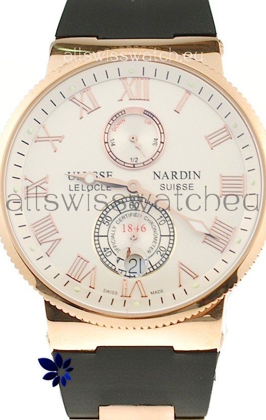 IMG_9086 Ulysse Nardin Maxi Marine Chronometer Rose Gold 3