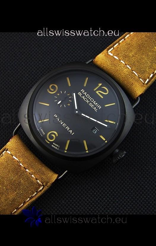 IMG_9086 Panerai Radiomir Black Seal PAM292 in Black Dial 3