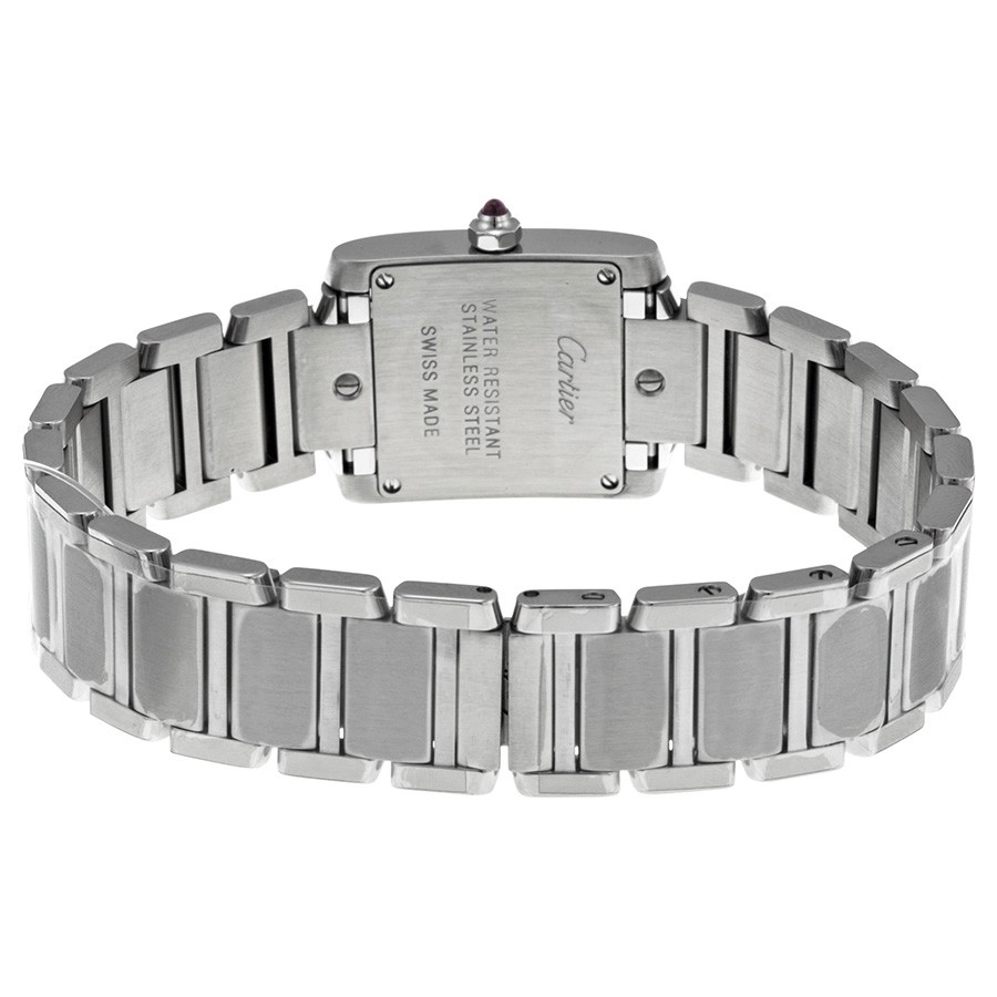 IMG_9086 Cartier W51028Q3 Tank Ladies Quartz Stainless Steel 3