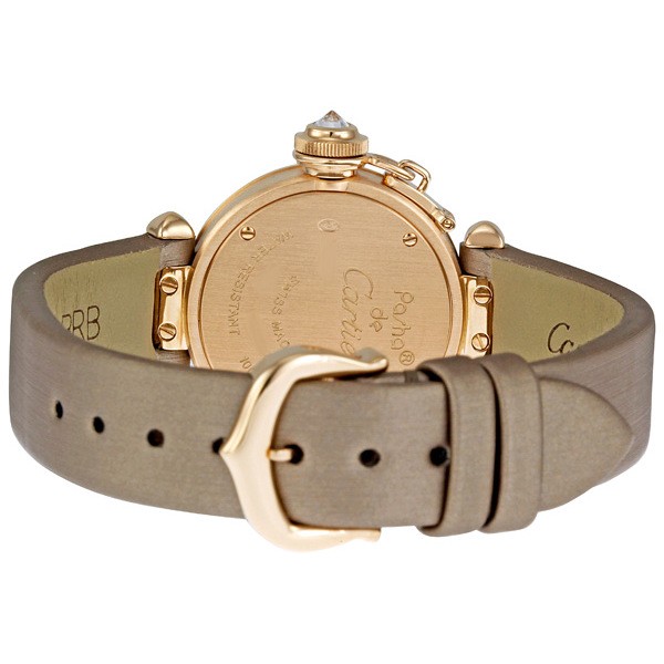 IMG_9086 Cartier WJ124026 Pasha de Cartier Ladies Quartz 18K Rose Gold 3