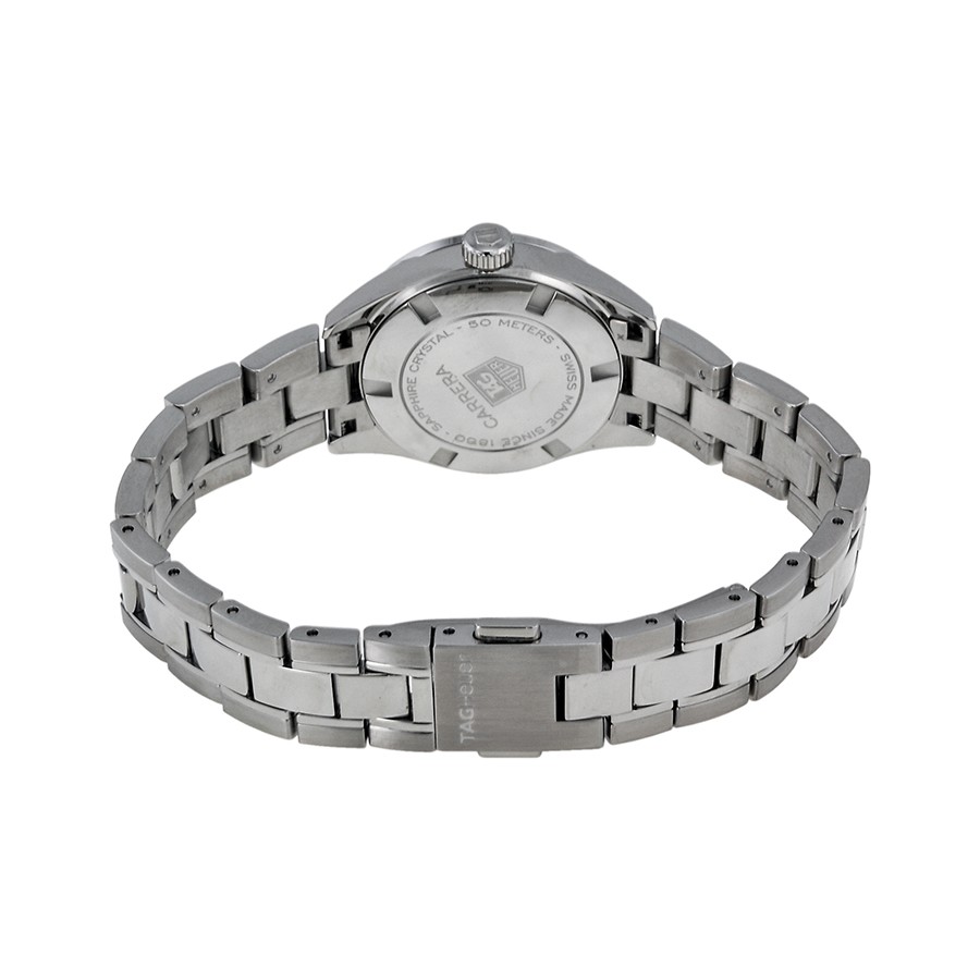IMG_9086 Tag Heuer WV1414.BA0793 Carrera Ladies Quartz Stainless Steel 3