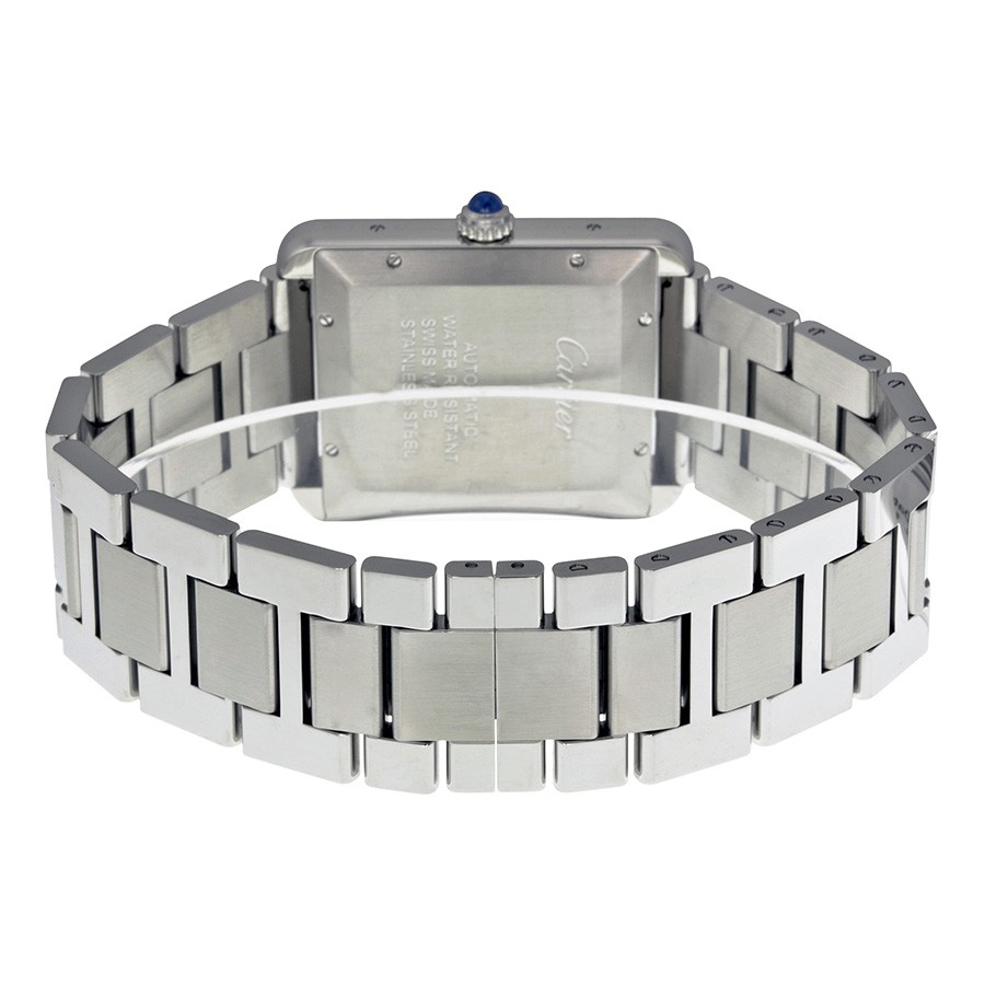 IMG_9086 Cartier W5200028 Tank Mens Automatic Stainless Steel 3