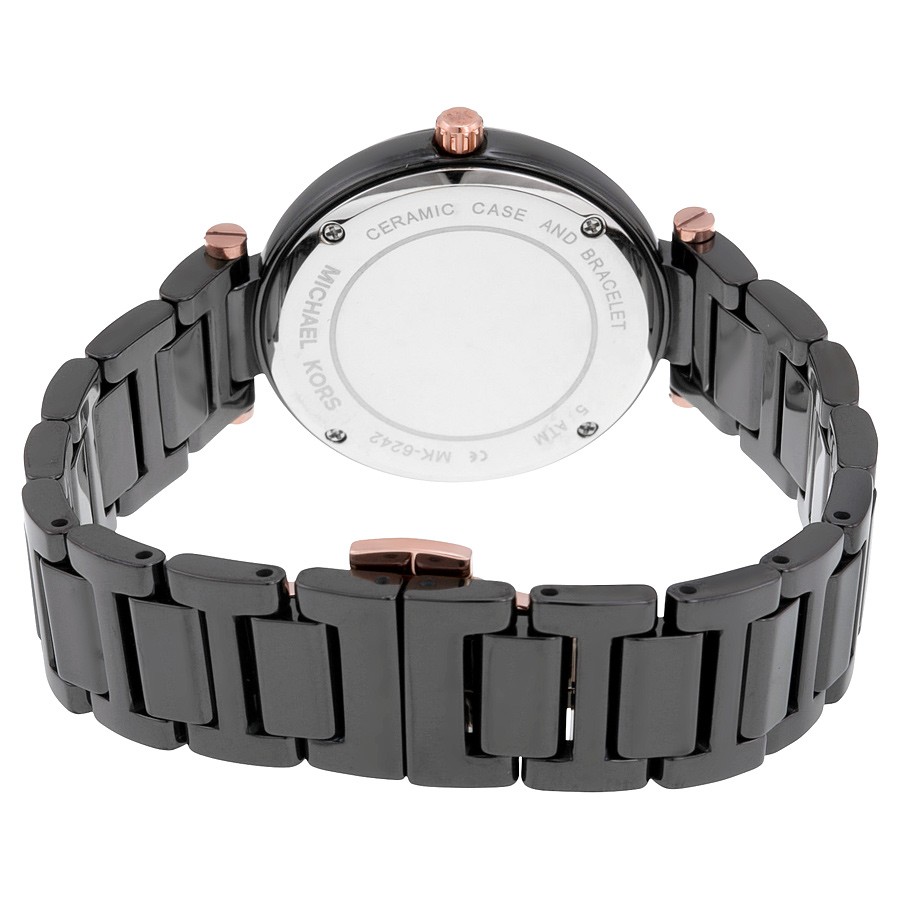 IMG_9086 Michael Kors MK6242 Ladies Quartz Black Ceramic 3