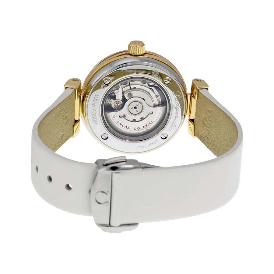 IMG_9086 Omega 42522342055002 Ladymatic Ladies Automatic Stainless Steel and 18kt Yellow Gold 3