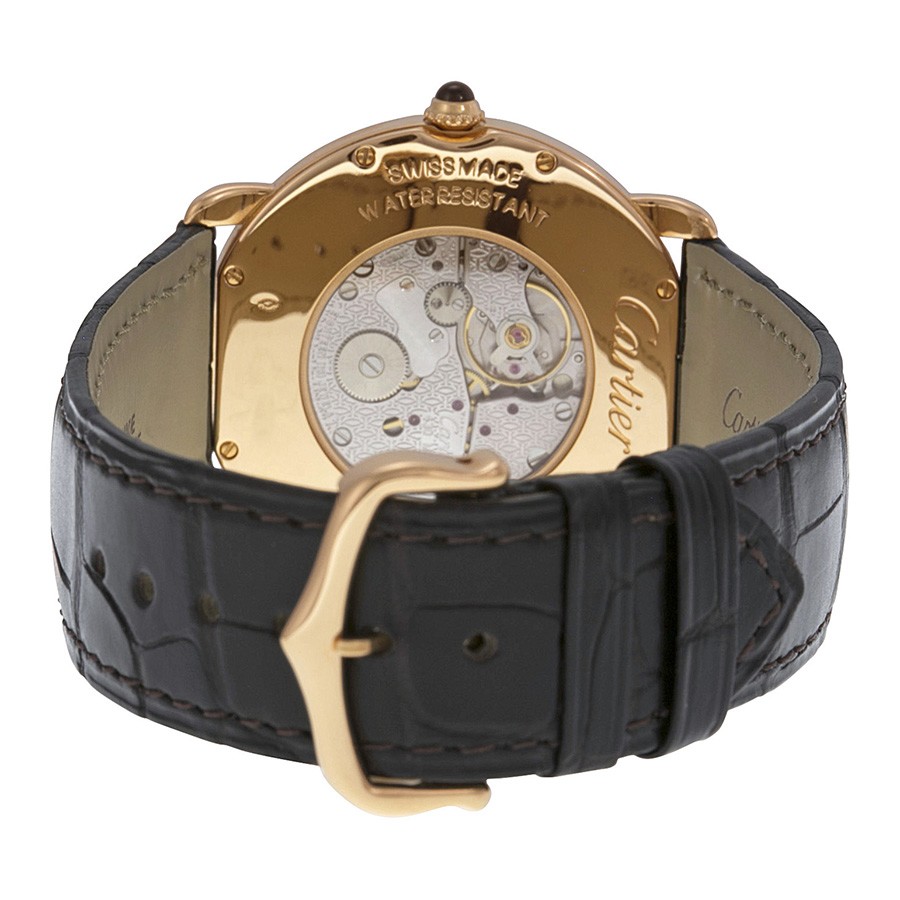 Cartier W6800251 Ronde Louis Cartier Mens Hand Wind 18kt Rose Gold 3