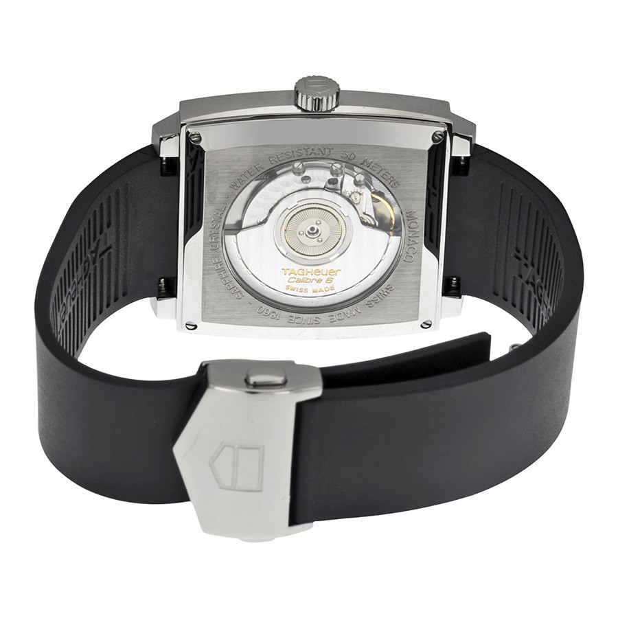 IMG_9086 Tag Heuer WW2110.FT6005 Monaco Mens Automatic Stainless Steel 3